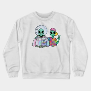 Alien friends Crewneck Sweatshirt